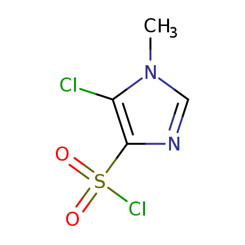 Cn1cnc(c1Cl)S(=O)(=O)Cl