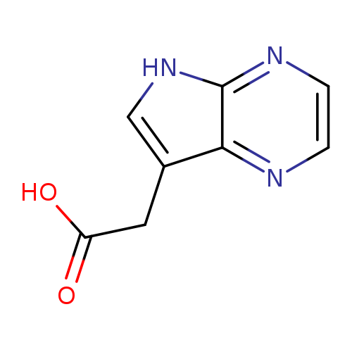 OC(=O)Cc1c[nH]c2c1nccn2