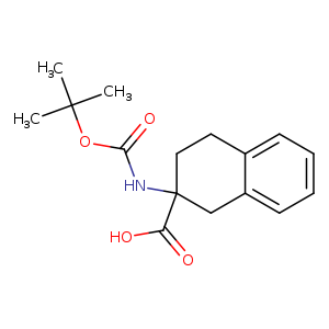 O=C(NC1(CCc2c(C1)cccc2)C(=O)O)OC(C)(C)C