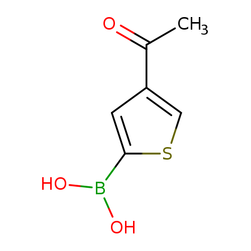 OB(c1scc(c1)C(=O)C)O