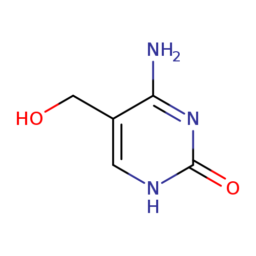 Nc1nc(=O)[nH]cc1CO