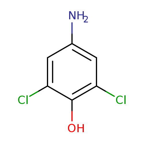 Nc1cc(Cl)c(c(c1)Cl)O