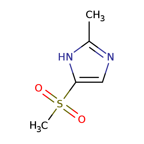 Cc1ncc([nH]1)S(=O)(=O)C