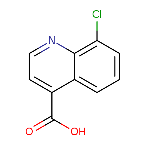 OC(=O)c1ccnc2c1cccc2Cl