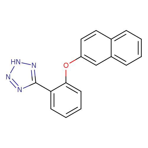 c1ccc(c(c1)Oc1ccc2c(c1)cccc2)c1n[nH]nn1