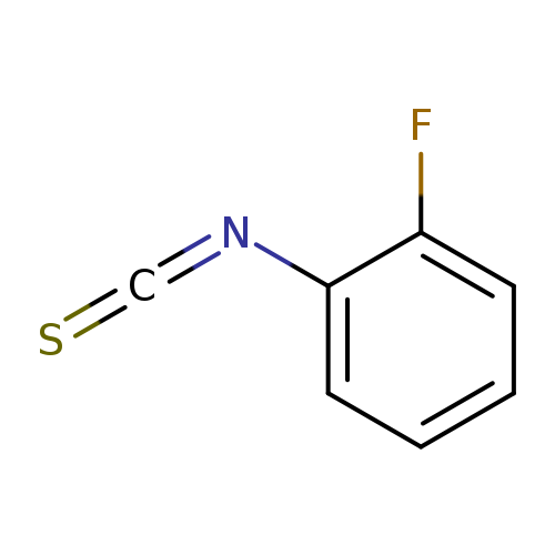 S=C=Nc1ccccc1F