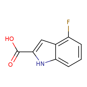 OC(=O)c1cc2c([nH]1)cccc2F