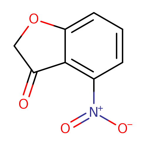 [O-][N+](=O)c1cccc2c1C(=O)CO2