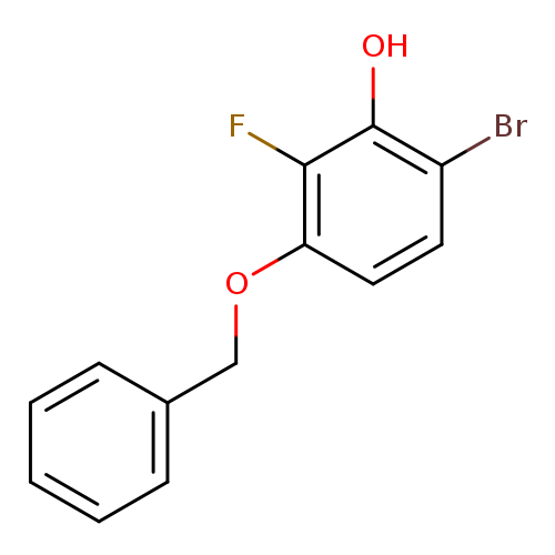 Brc1ccc(c(c1O)F)OCc1ccccc1