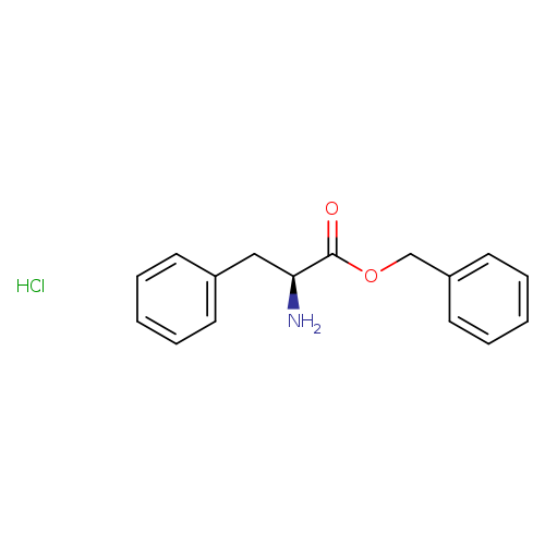 O=C([C@H](Cc1ccccc1)N)OCc1ccccc1.Cl