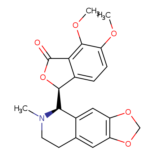 COc1c(OC)ccc2c1C(=O)O[C@@H]2[C@@H]1N(C)CCc2c1cc1OCOc1c2