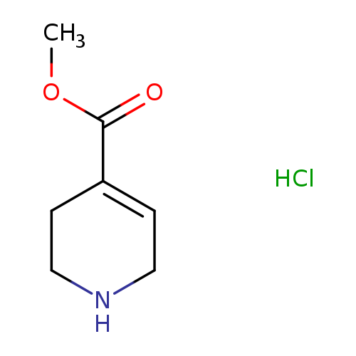 COC(=O)C1=CCNCC1.Cl