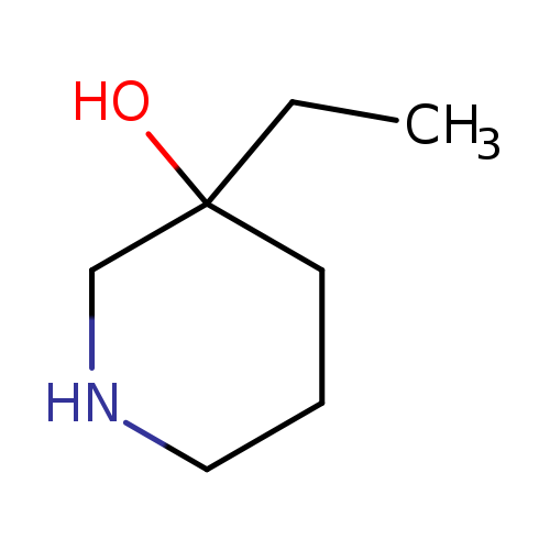 CCC1(O)CCCNC1