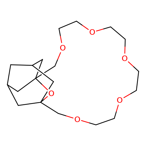 C1COCCOCC23CC4CC(C2)CC(O3)(COCCOCCO1)C4