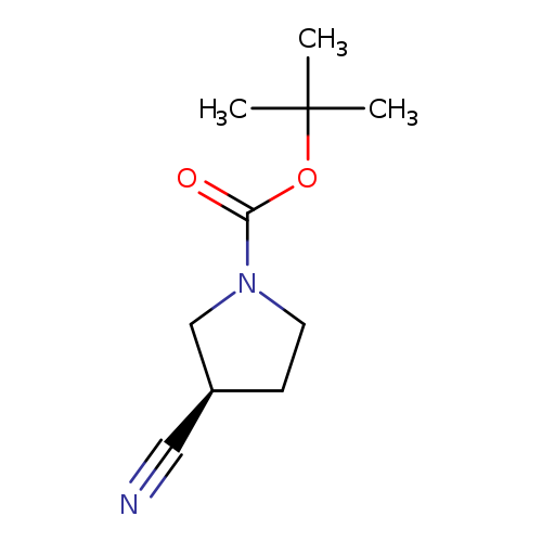 N#C[C@@H]1CCN(C1)C(=O)OC(C)(C)C
