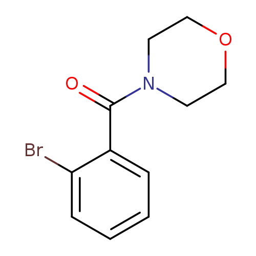 Brc1ccccc1C(=O)N1CCOCC1