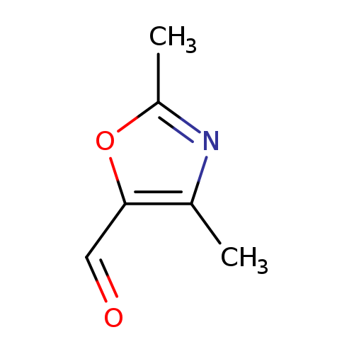 O=Cc1oc(nc1C)C
