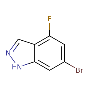 Brc1cc(F)c2c(c1)[nH]nc2
