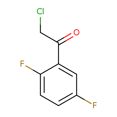 Fc1ccc(cc1C(=O)CCl)F