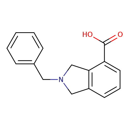 OC(=O)c1cccc2c1CN(C2)Cc1ccccc1