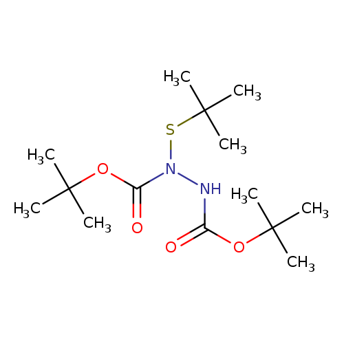 O=C(OC(C)(C)C)NN(C(=O)OC(C)(C)C)SC(C)(C)C