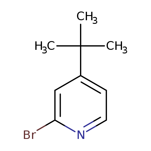 Brc1nccc(c1)C(C)(C)C