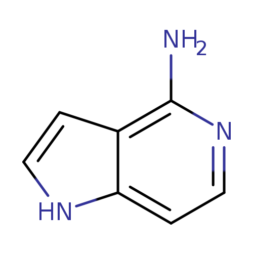 Nc1nccc2c1cc[nH]2