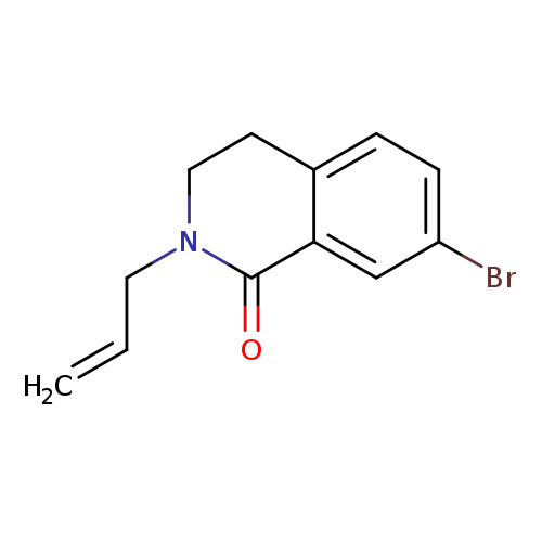 Brc1cc2C(=O)N(CC=C)CCc2cc1