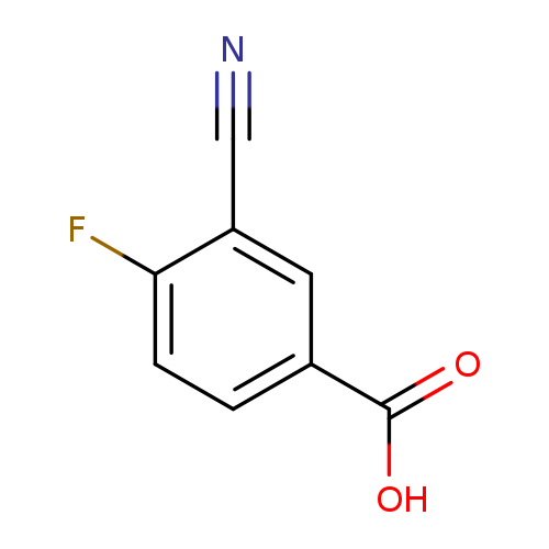 N#Cc1cc(ccc1F)C(=O)O