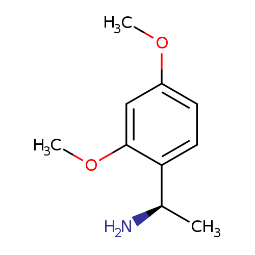 COc1cc(OC)ccc1[C@H](N)C