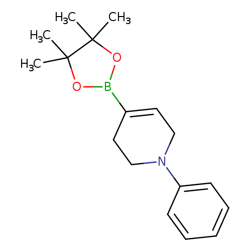 CC1(C)OB(OC1(C)C)C1=CCN(CC1)c1ccccc1