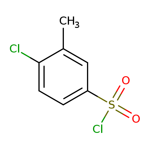 Clc1ccc(cc1C)S(=O)(=O)Cl