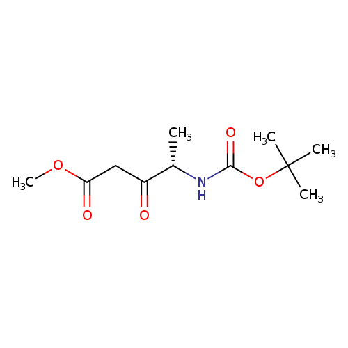 COC(=O)CC(=O)[C@@H](NC(=O)OC(C)(C)C)C