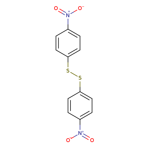 [O-][N+](=O)c1ccc(cc1)SSc1ccc(cc1)[N+](=O)[O-]