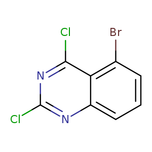 Clc1nc2cccc(c2c(n1)Cl)Br