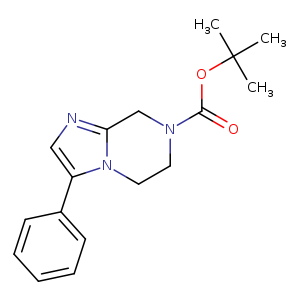O=C(N1CCn2c(C1)ncc2c1ccccc1)OC(C)(C)C