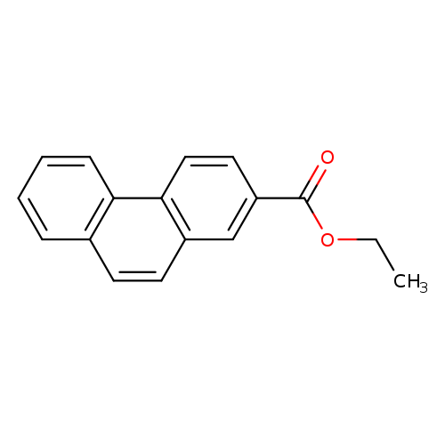 CCOC(=O)c1ccc2c(c1)ccc1c2cccc1