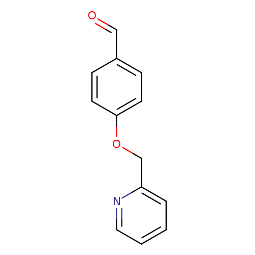O=Cc1ccc(cc1)OCc1ccccn1