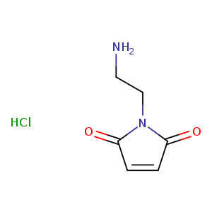 NCCN1C(=O)C=CC1=O.Cl