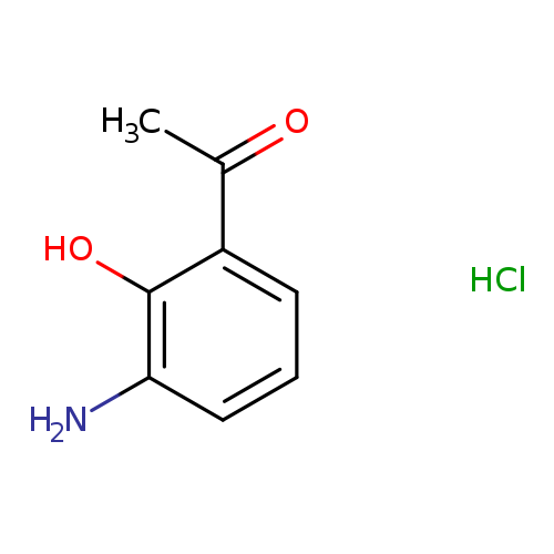 CC(=O)c1cccc(c1O)N.Cl