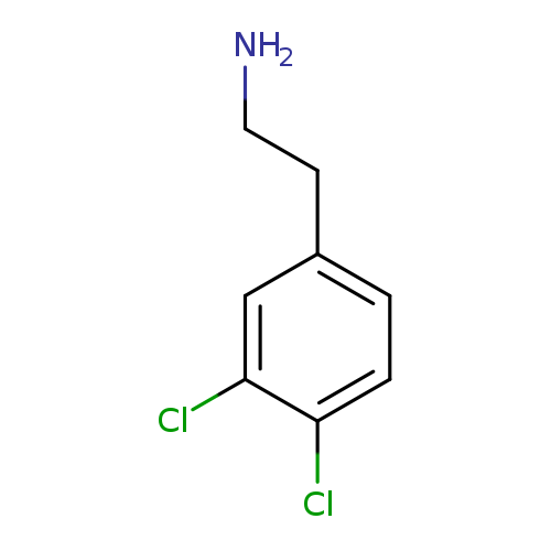 NCCc1ccc(c(c1)Cl)Cl