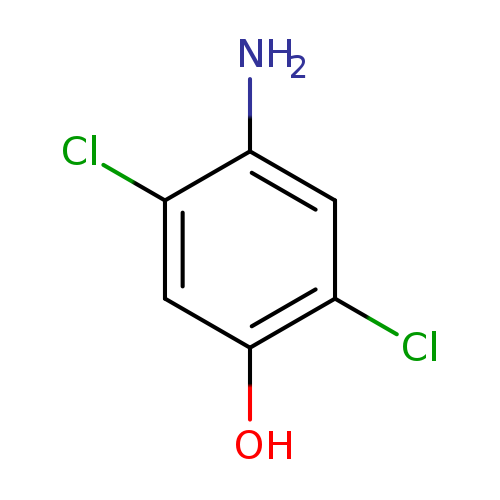 Nc1cc(Cl)c(cc1Cl)O