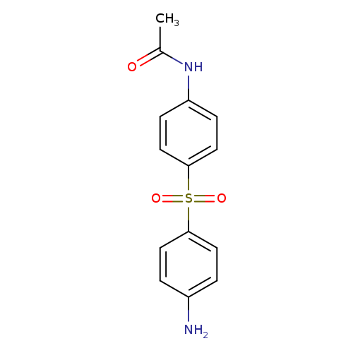 CC(=O)Nc1ccc(cc1)S(=O)(=O)c1ccc(cc1)N