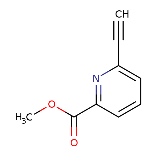COC(=O)c1cccc(n1)C#C