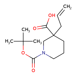 C=CCC1(CCCN(C1)C(=O)OC(C)(C)C)C(=O)O
