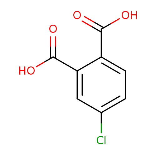 Clc1ccc(c(c1)C(=O)O)C(=O)O