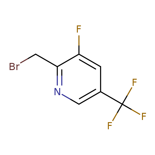 BrCC1=NC=C(C=C1F)C(F)(F)F
