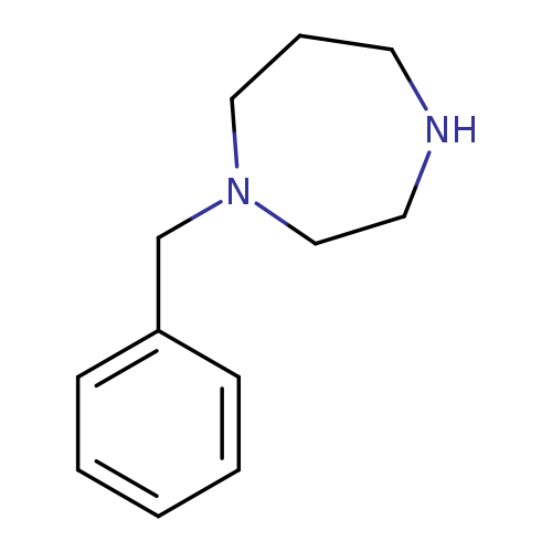 N1CCCN(CC1)Cc1ccccc1