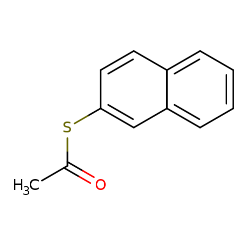 CC(=O)Sc1ccc2c(c1)cccc2