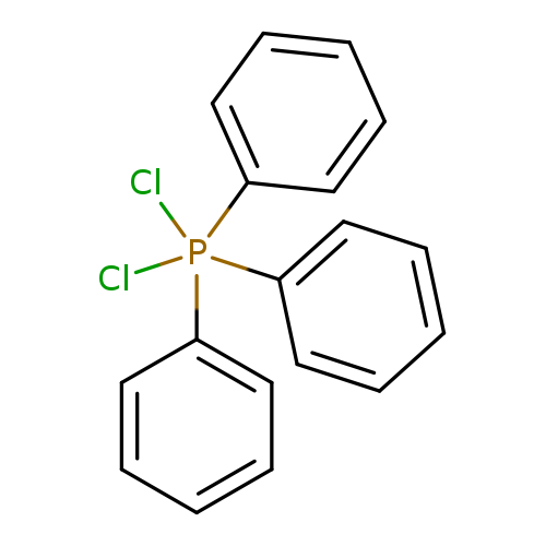 ClP(c1ccccc1)(c1ccccc1)(c1ccccc1)Cl